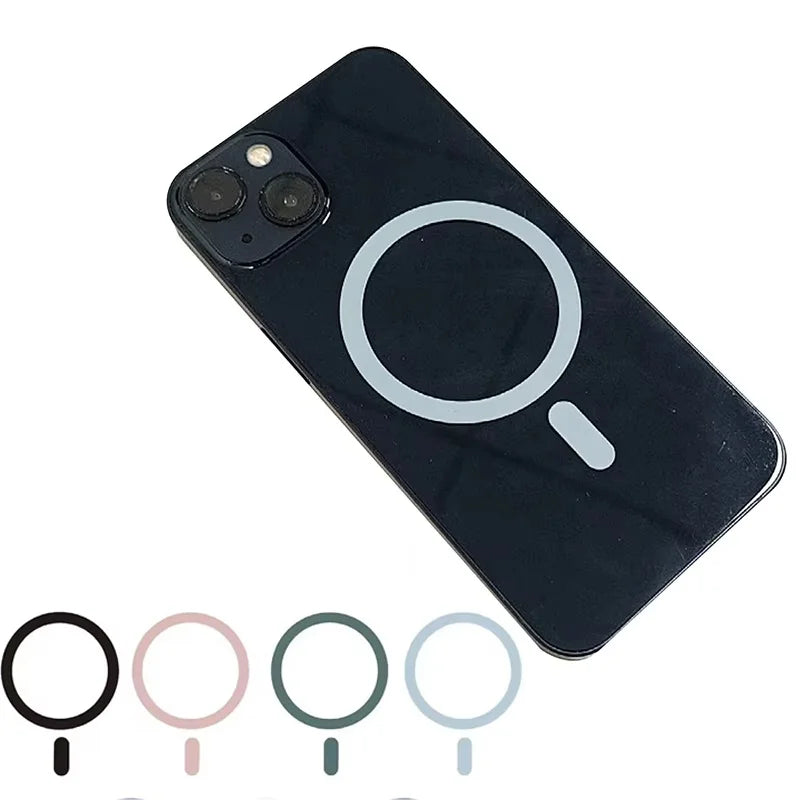 Universal Metal Plate Sticker Ring Magsafe Magnetic Wireless Charger
