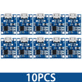 TP4056 5V 1A USB Li-ion Battery Charger Module, Dual Function Charging Board Without Protection Circuit Zpaxo 10PCS MICRO usb