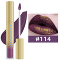 14 Colors Bold Intense Glitter Metallic Lip Gloss Pearlescent Tint