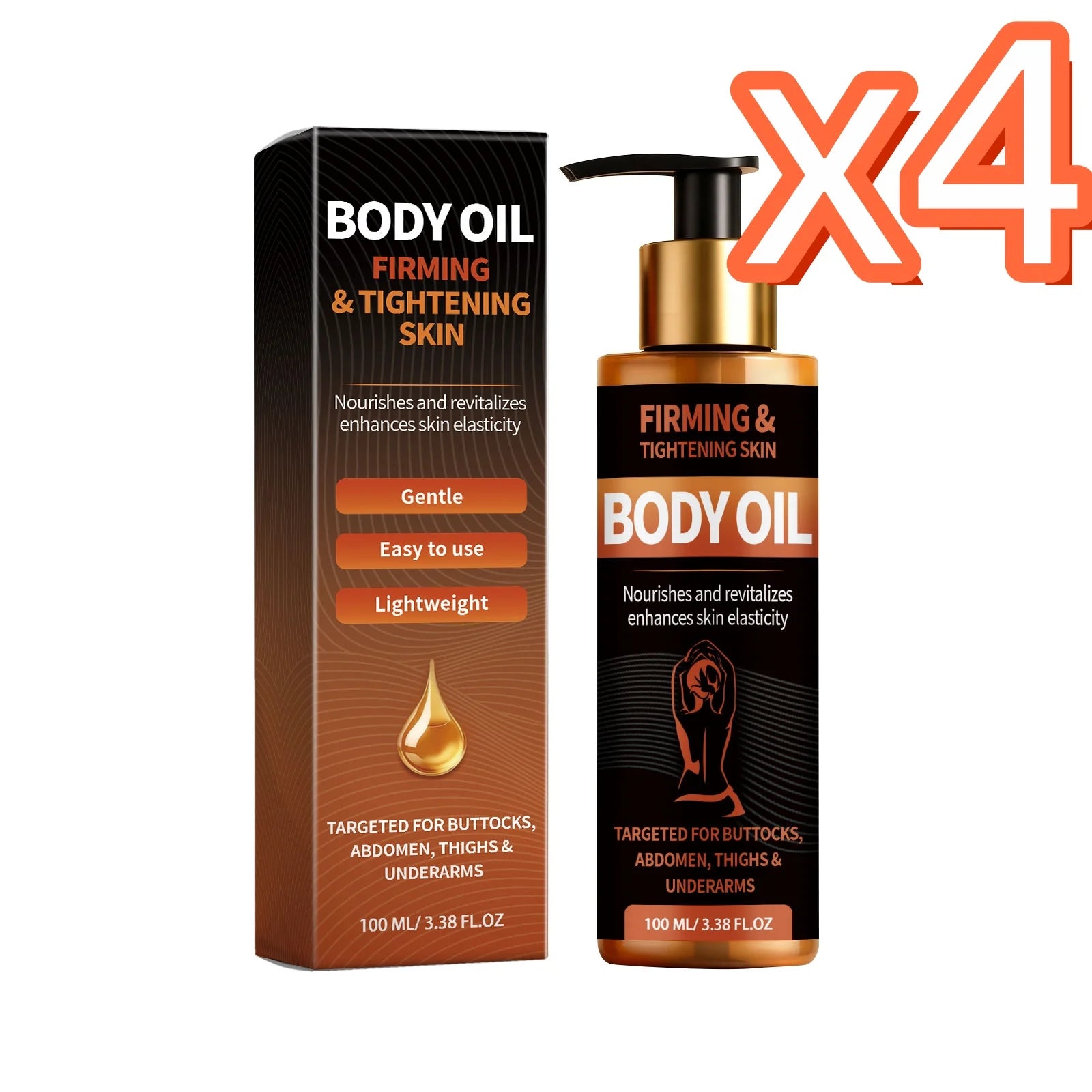 Jojoba Seed Body Firming Oil – Lift, Tighten & Moisturize Body Firming Oil Zpaxo 100ml Boxed x4