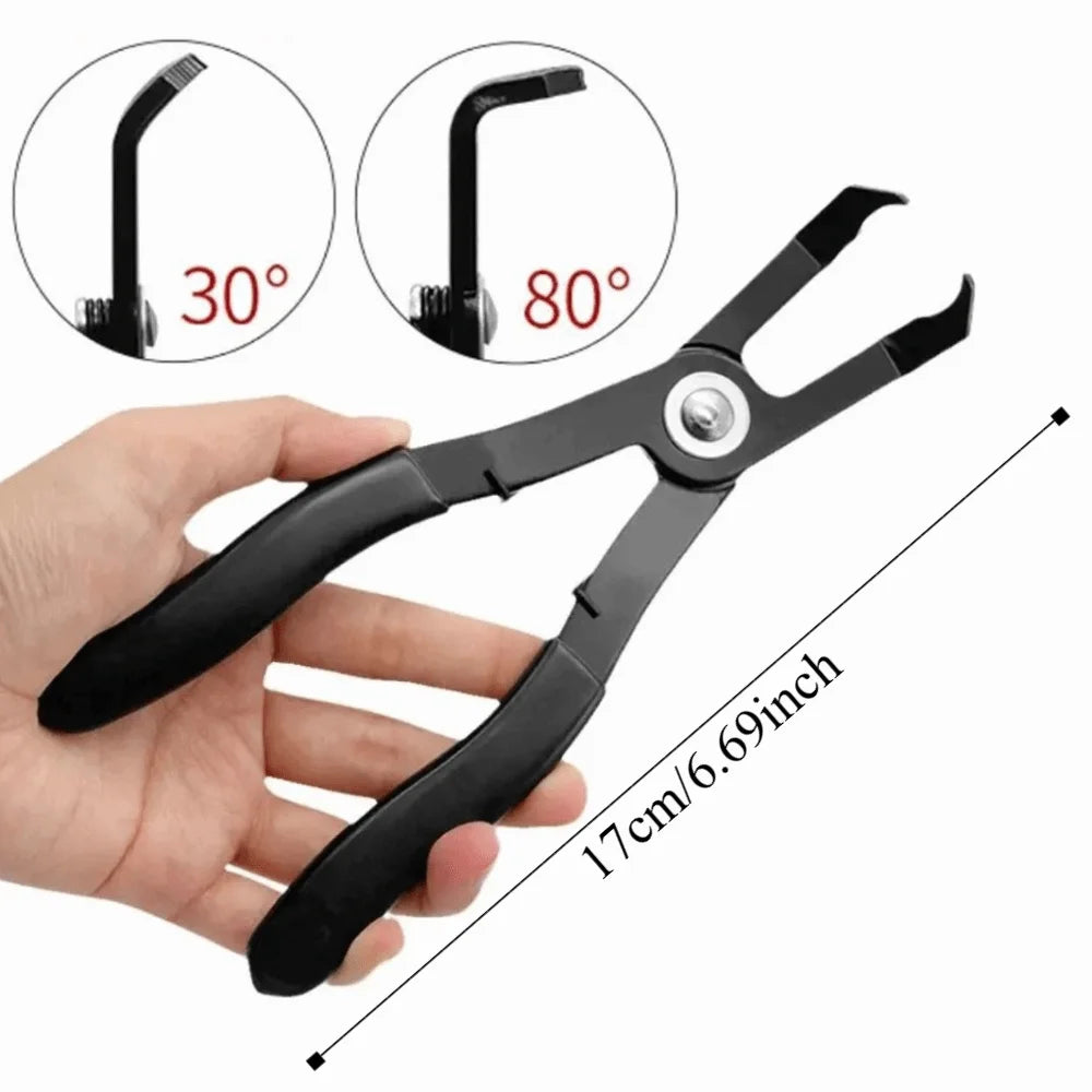 30 80 Degree Push Pin Pliers Rust-proof Labor-saving Auto Trim Zpaxo