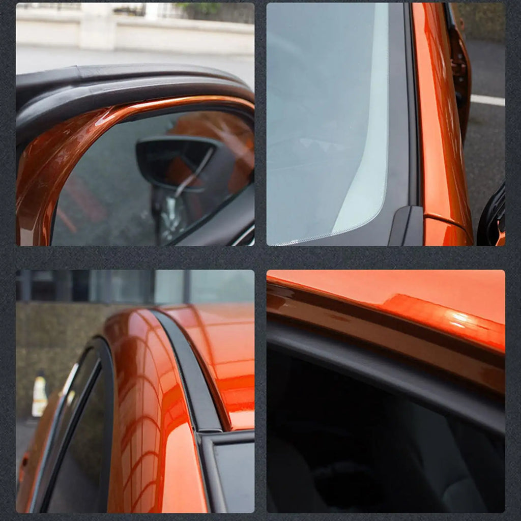 Car Window Rubber Lubricant 100ml Rubber Strip Repair Agent Rubber Seal Softening Agent, Rubber Cleaner for Car Maintenance Zpaxo