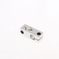 Aluminum Cross Pipe Clamp – Optical Axis Shaft Fixing Connector Shaft Clamp Connector Zpaxo Single screw 12X12