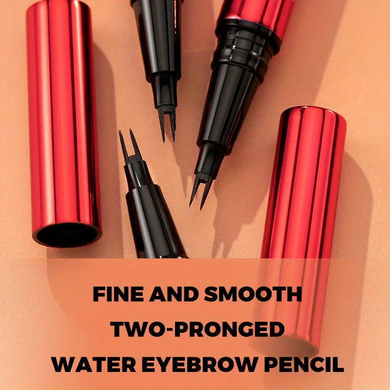 Eyebrow pencil waterproof and oil-proof, not easy to smudge, dark brown, light brown, with distinct roots Zpaxo