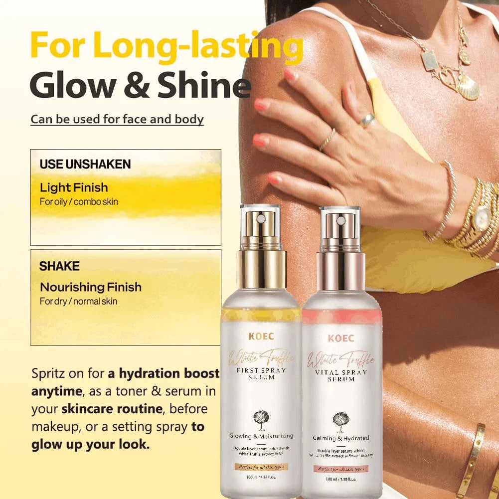 White Truffle Hydrating Face Mist – Pore & Oil Control Spray Hydrating Face Mist Zpaxo