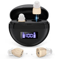Portable Rechargeable Hearing Amplifier Earbuds Adults Magnetic