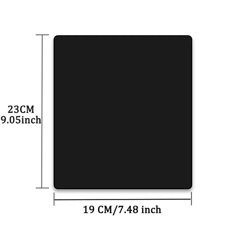 Anti-slip Mouse Pad PU Leather Gaming Mice Mat Desk Cushion Universal