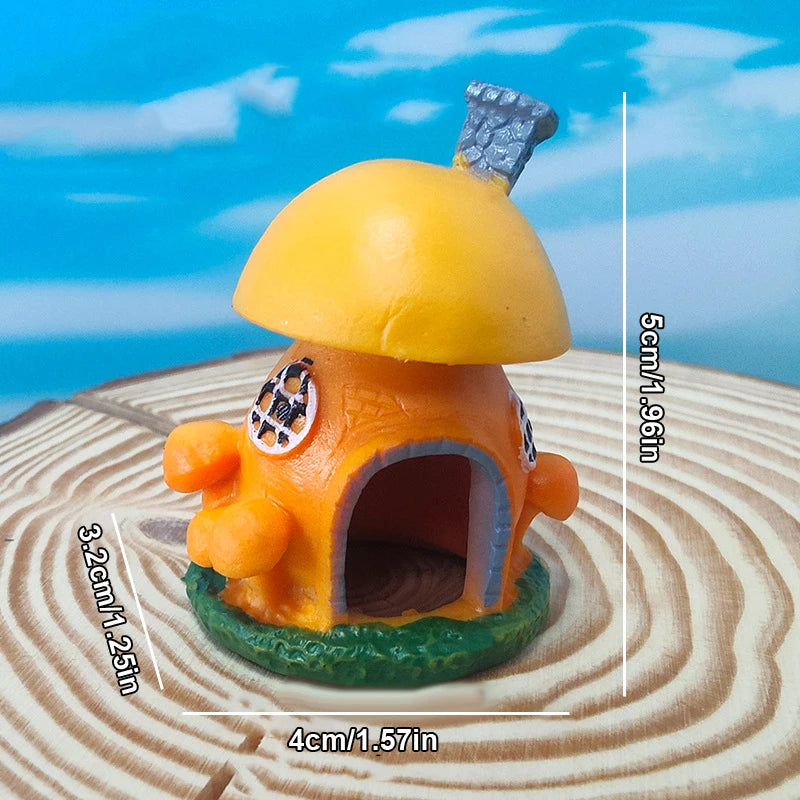 Mushroom Conch House Shelter Aquarium Landscaping Decoration Fish Zpaxo 5