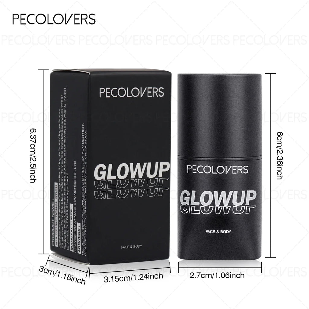 Face Contour Stick Bronzing V-Face Sculpting Nose Shadow Stick for Natural Dimensions Long-Lasting Natural Face Contouring Stick Zpaxo