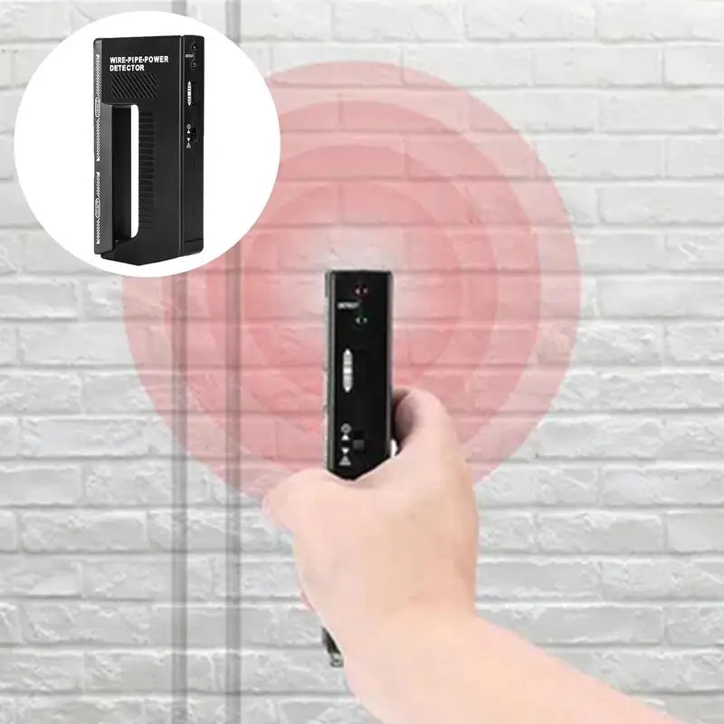 Portable Metal Detector Body Search Tools Work Family Wire Pipe Power