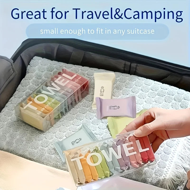 Individually Packaged Compressed Towel Portable Travel Towels