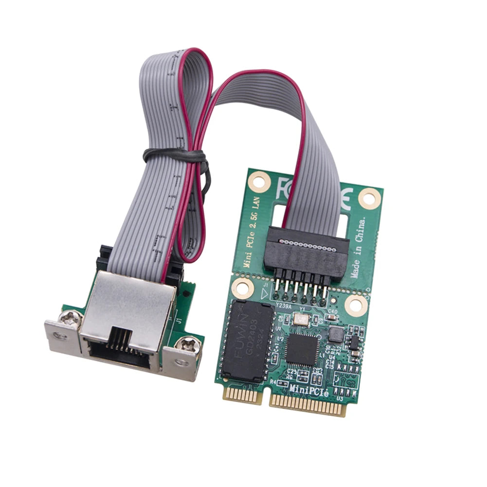 M 2 Gigabit Network Adapter 1000 100Mbps M2 RJ45 PCIE Bus Card