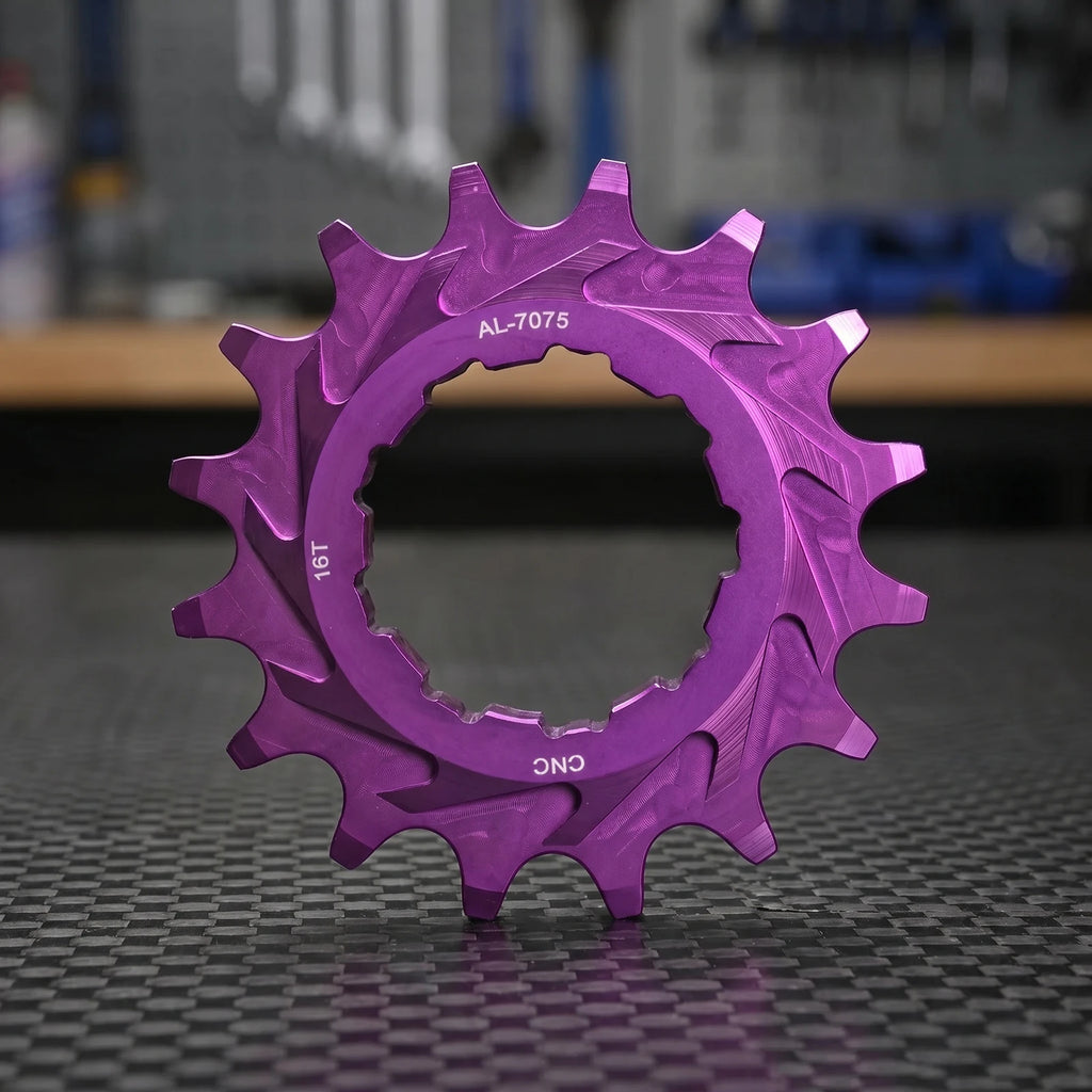 HG 16T MTB Road Bike Sprocket Aluminum Alloy Cassette Bicycle