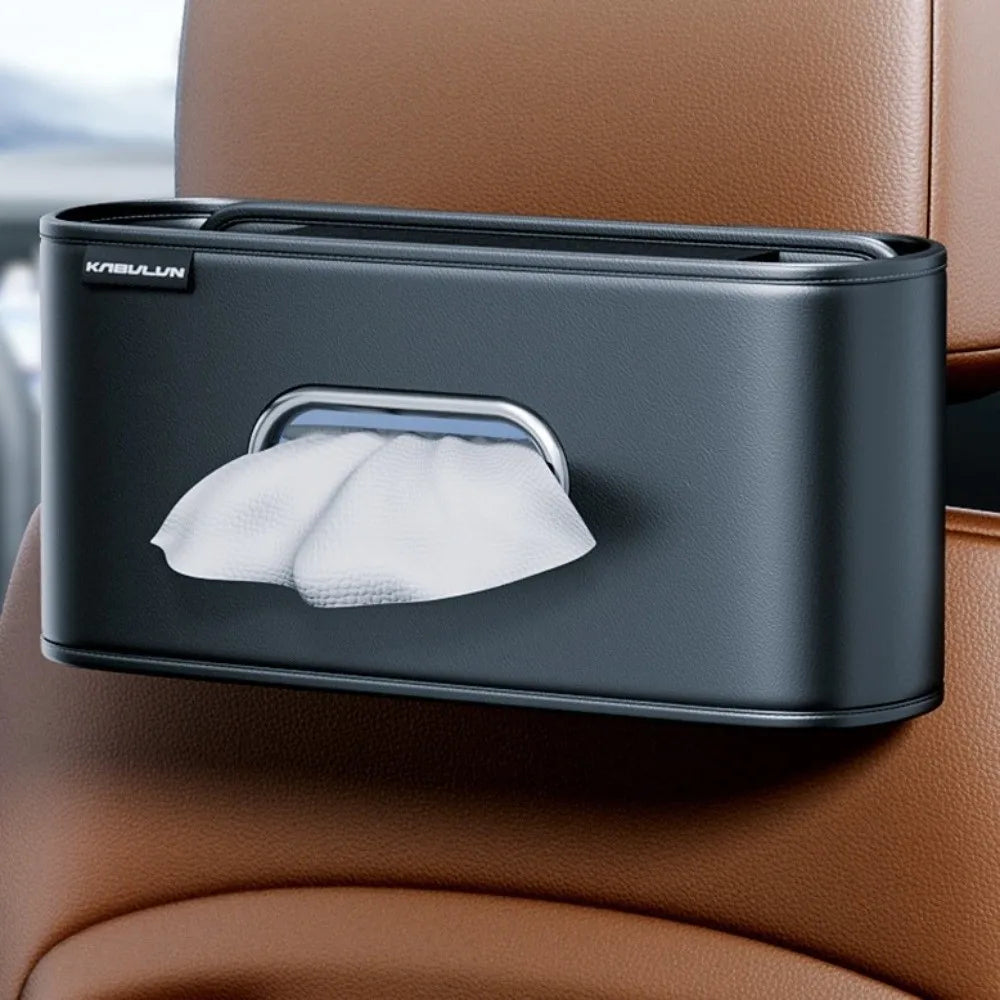 Easy Install Car Tissue Box Waterproof Portable Holder Durable Zpaxo