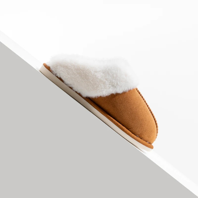 Cozy Fuzzy Slippers Women Indoor Plush Autumn&winter Warm Non-slip