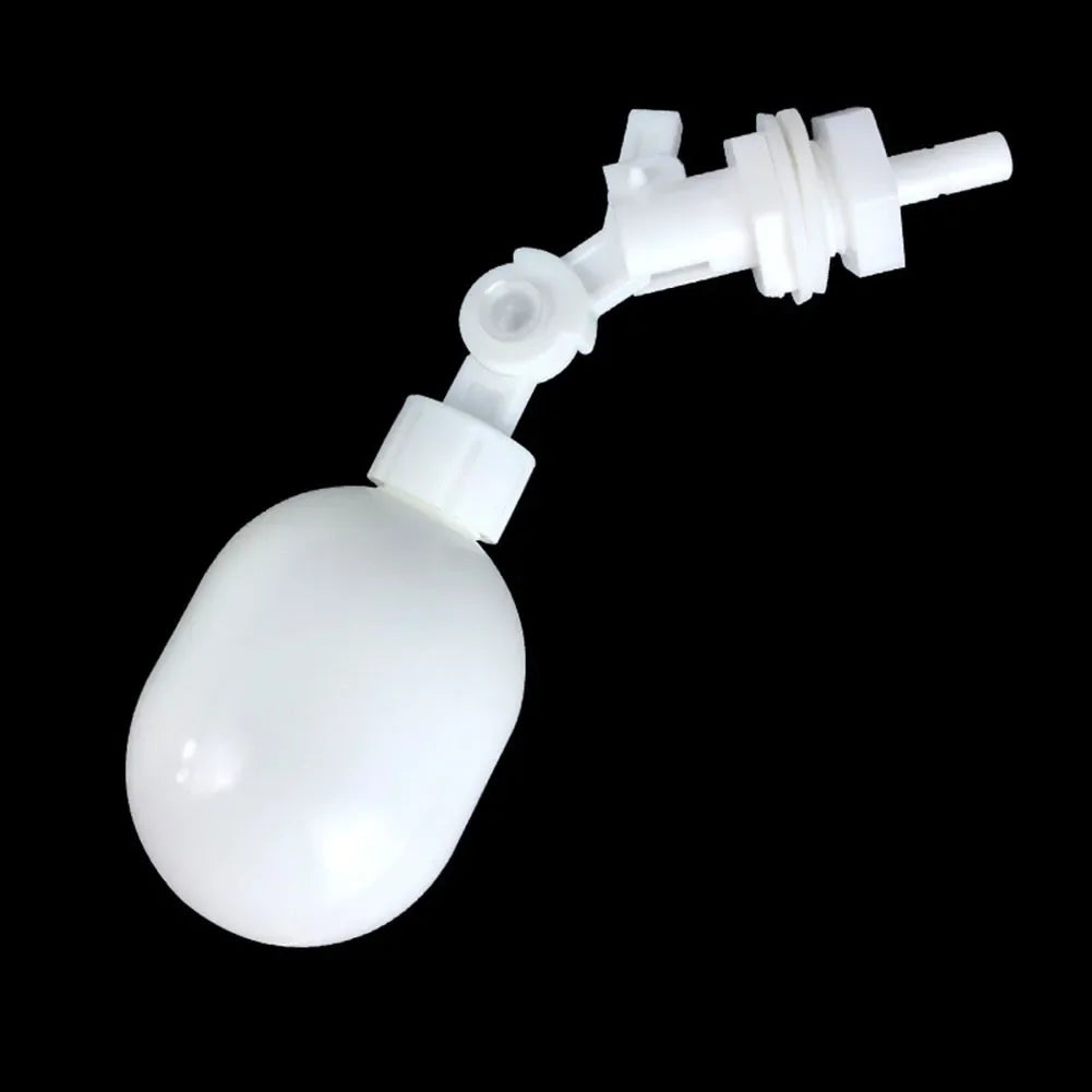 White Plastic Adjustable Auto Fill Float Ball Valve Water Control