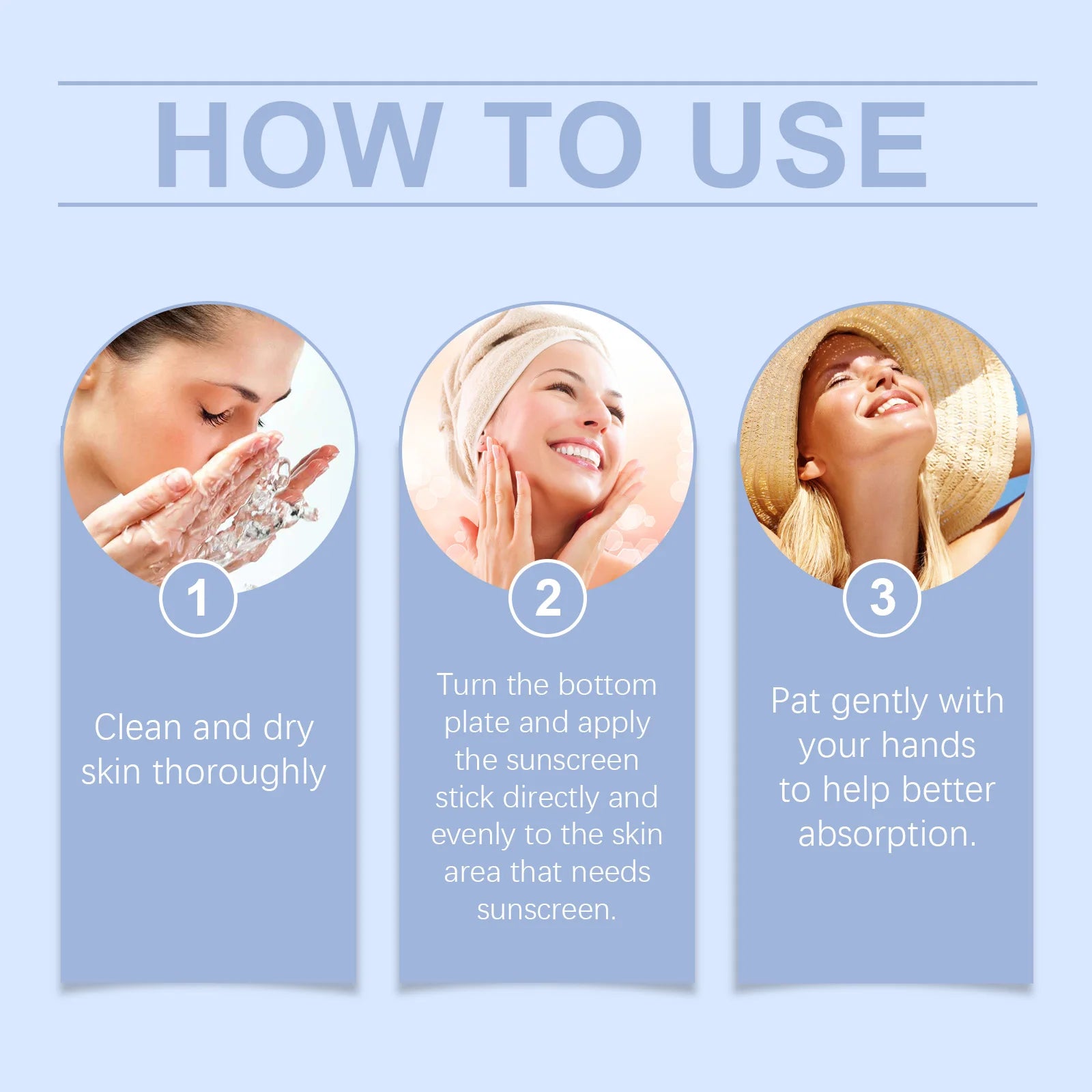 SPF 50 UV Sunscreen Stick – Waterproof, Oil Control, 20g Sunscreen Stick Zpaxo