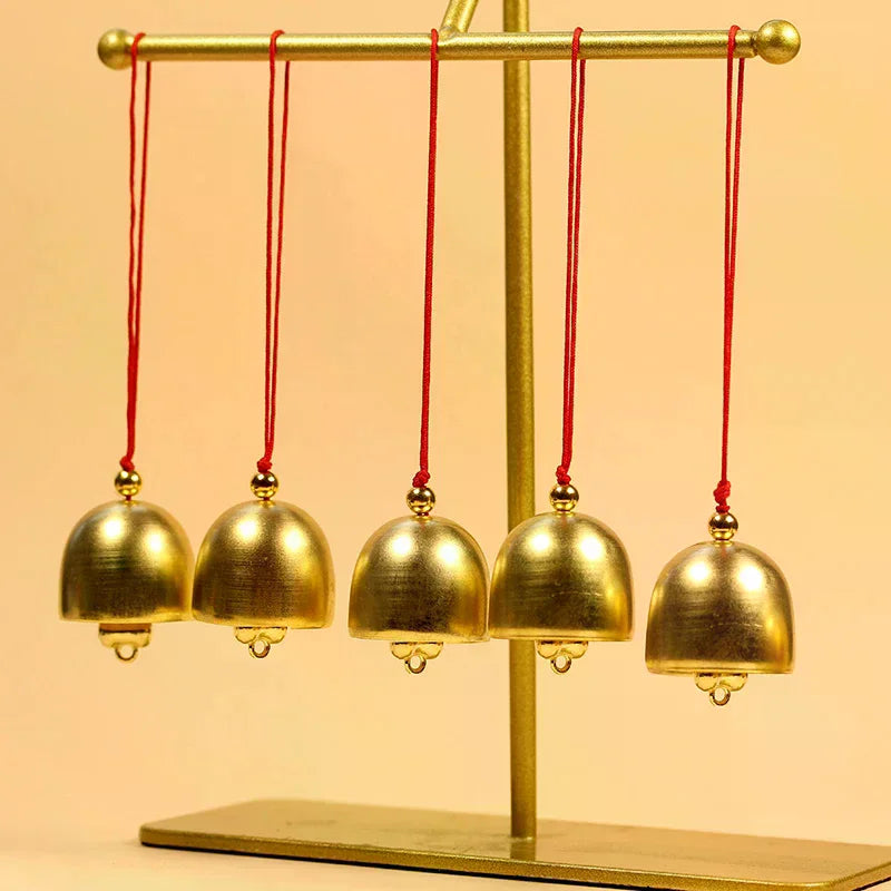 10/20 Pcs DIY Brass Mini Bell Christma Metal Bell Decoration Pendant Door Bell Diy Craft Wind Chime Brass Bell Decoration Access Zpaxo