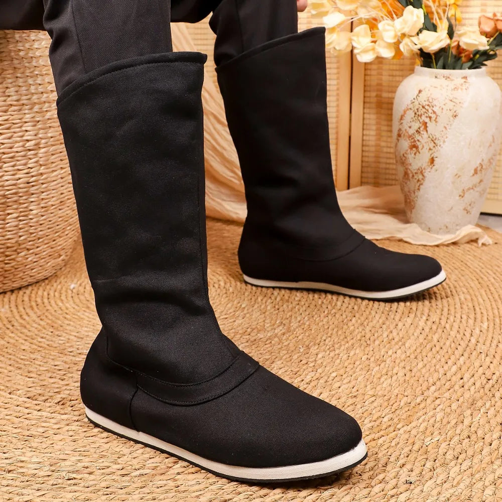 Traditional Kung Fu Boots Four Seasons Lightweight Canvas Hanfu