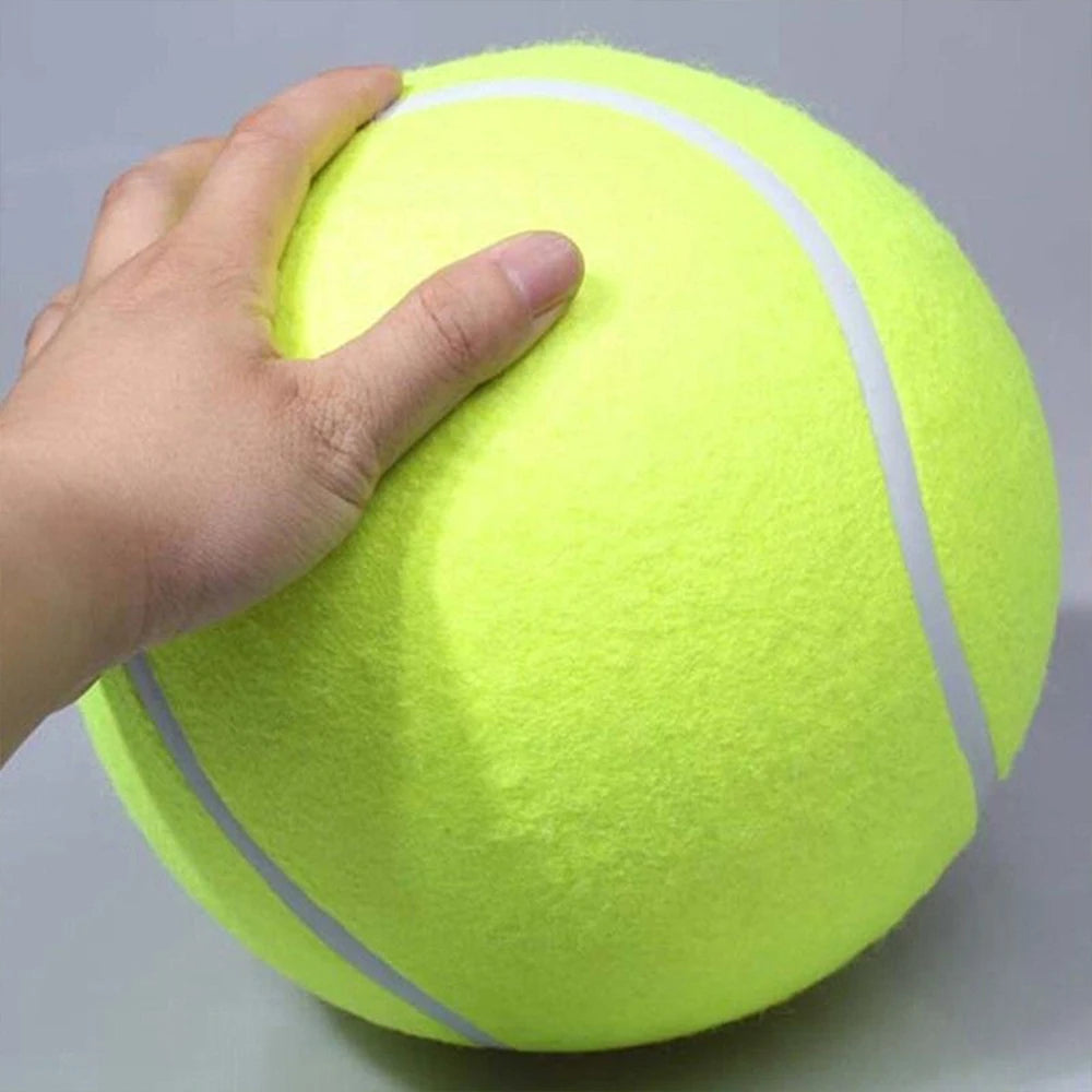 Dog Tennis Ball 24cm/9.5Inch Pet Tennis Ball Thrower For Training Interactive Large Dog Toy for Outdoor/Indoor Sports Dog Gift Zpaxo