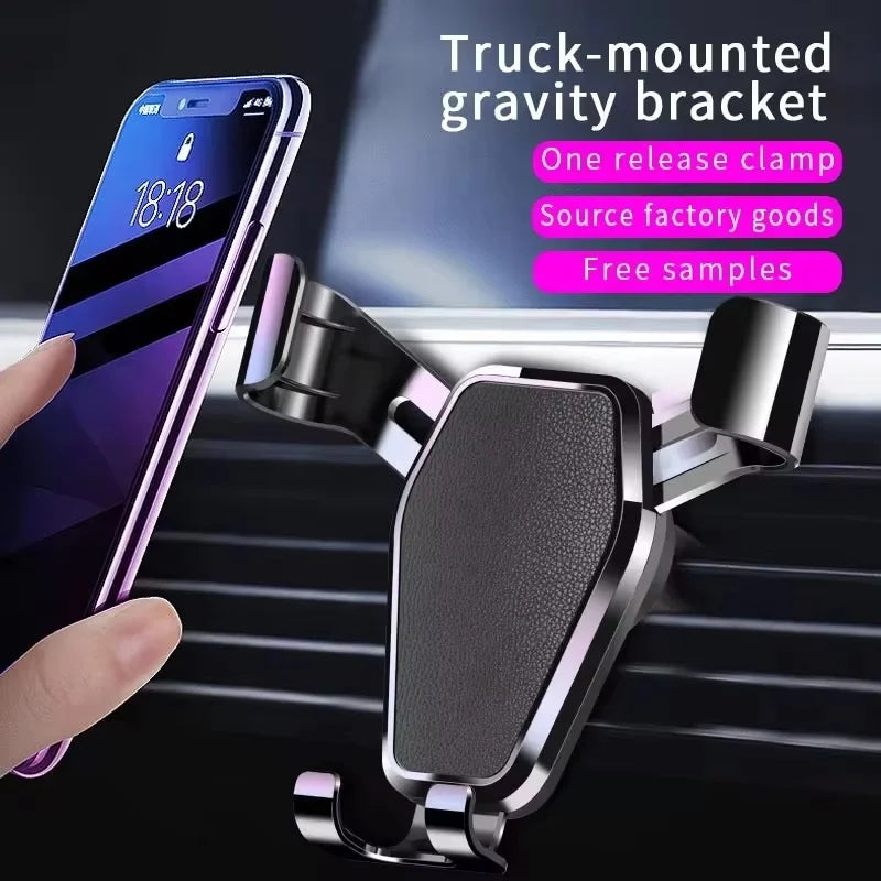 Gravity Air Vent Phone Holder Stand Car Clip Mount Mobile Bracket GPS