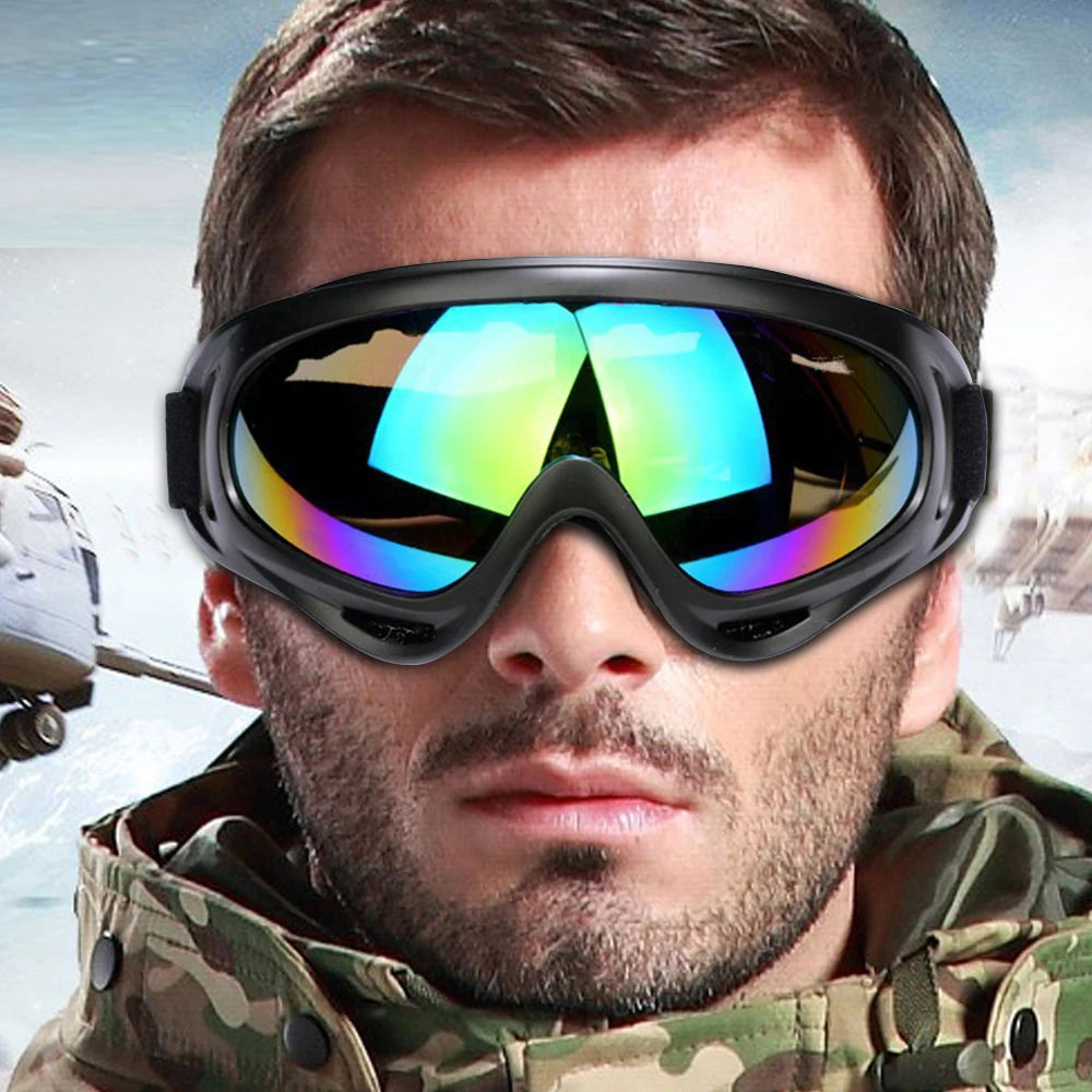 Ski Snowboard Goggles Mountain Skiing Eyewear Snowmobile Winter Sports Gogle Snow Glasses Cycling Sunglasses Mens Mask for Sun Zpaxo