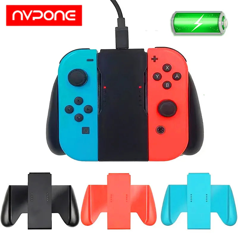 Support Charging Joy-con Controller Gaming Grip Nintendo Switch