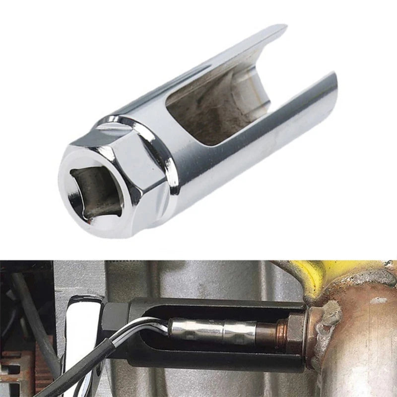 1pc Universal 22mm 1/2'' Drive Car Oxygen Lambda Sensor Socket Wrench Removal Installation Tool Professional Car Accessories Zpaxo