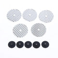 10-Piece Heat Shield Repair Kit – Metal Clips for Skoda Cars