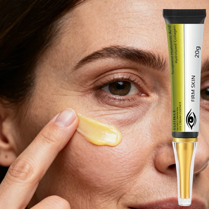 YUITIKUE Instant Firm Eye Cream – Hyaluronic Acid & Collagen Eye Cream Zpaxo