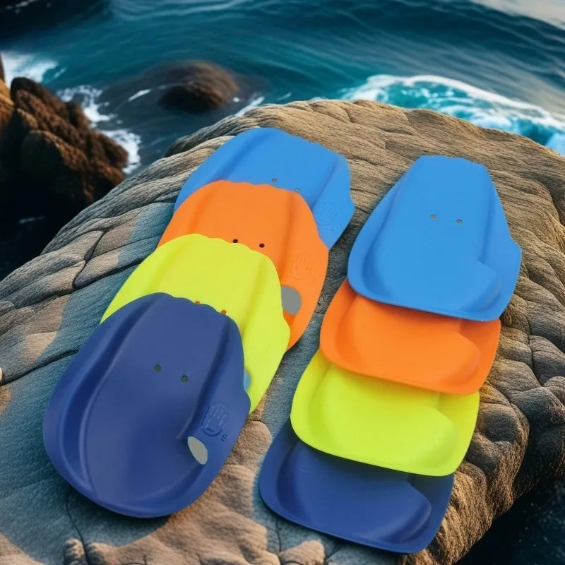 New Children's Hand Stroke Assisted Swimming Hand Pu Stroke Water Palm Frog Palm Swimming Training Freestyle Assisted Hand Fins Zpaxo