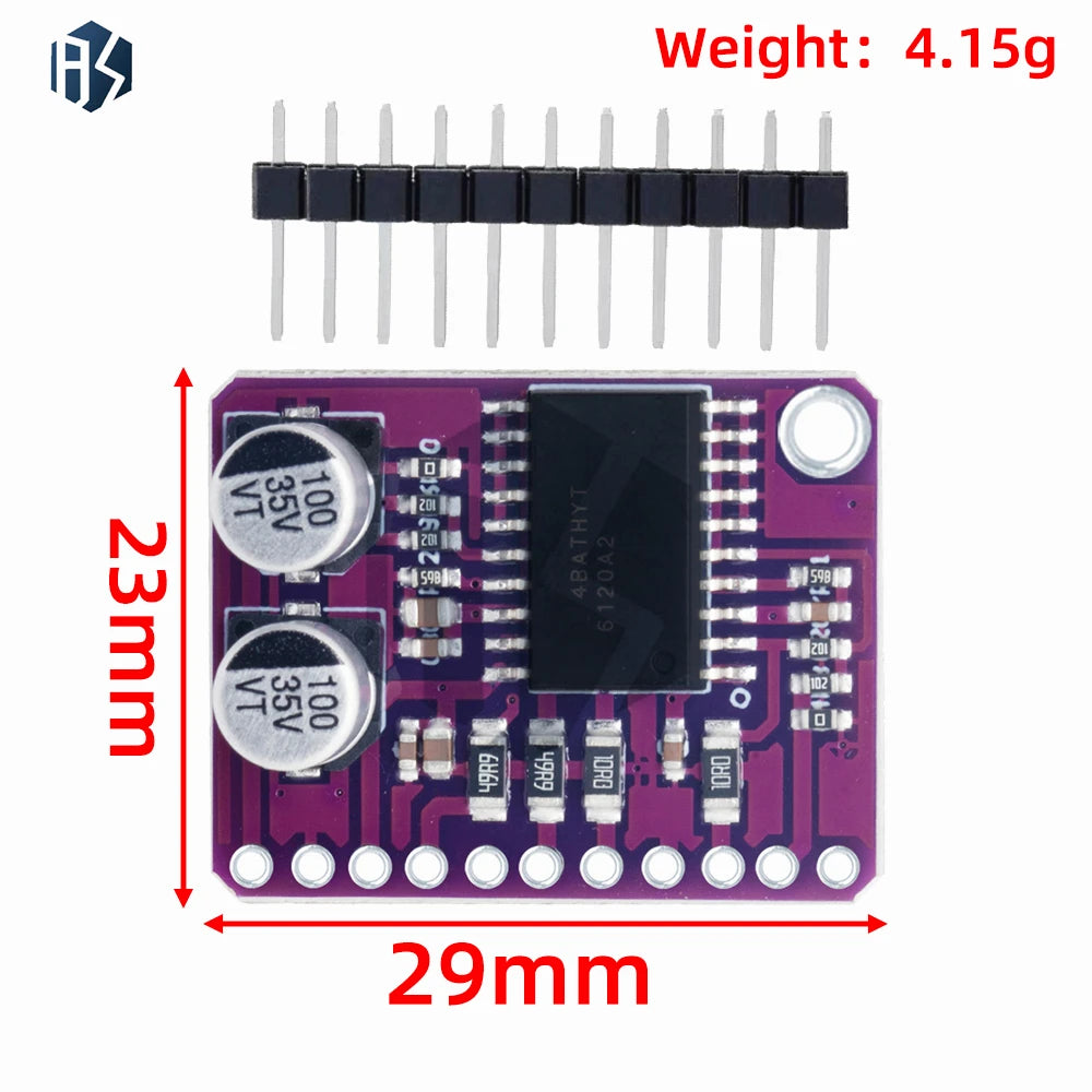 For Arduino Compatible Hi-Fi Headphone Amplifier: MCU-612 TPA6120 Low Power Stereo Audio Amp Zpaxo