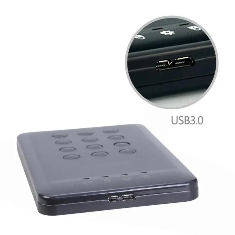 652F Professional 5Gbps 2 5 USB3 0 SSD Enclosure Hard Drive Box Zpaxo