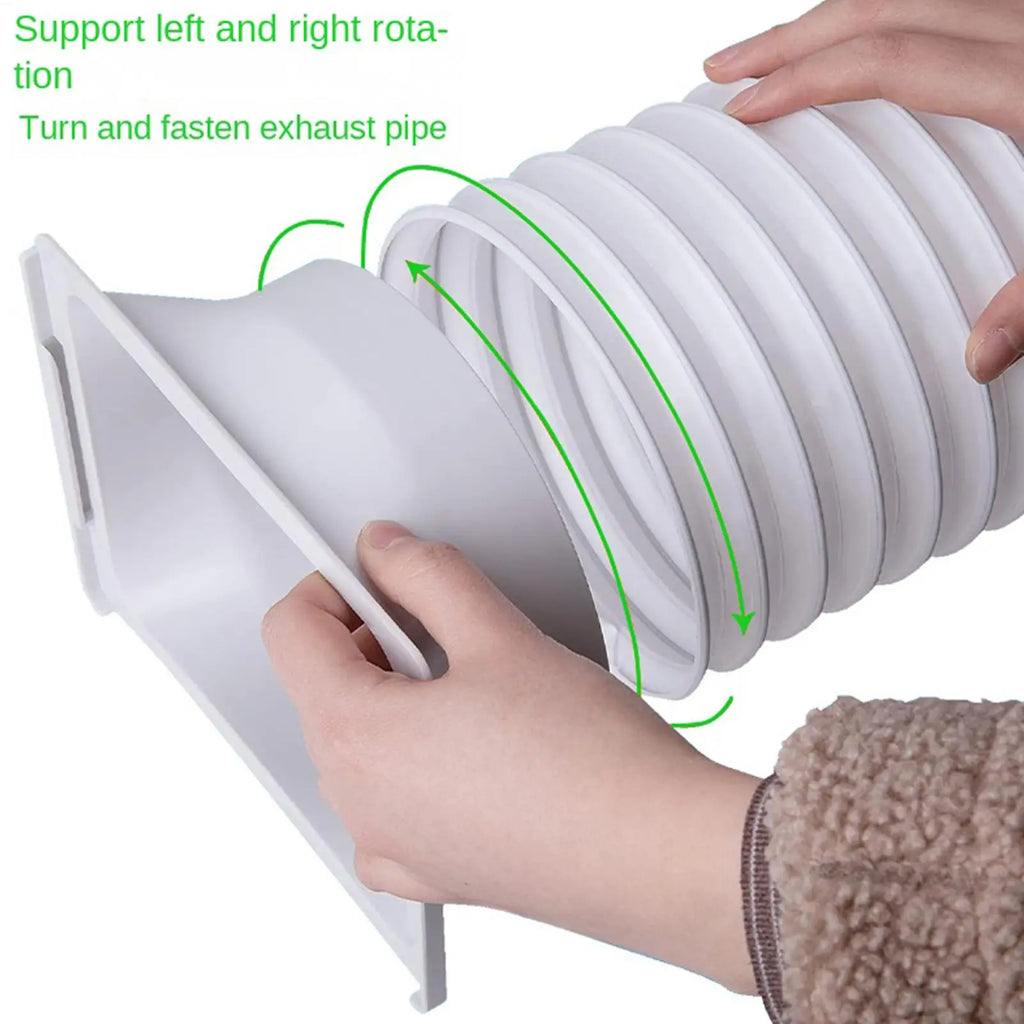 Portable Air Conditioner Hose Connector Square Round Window Adapter