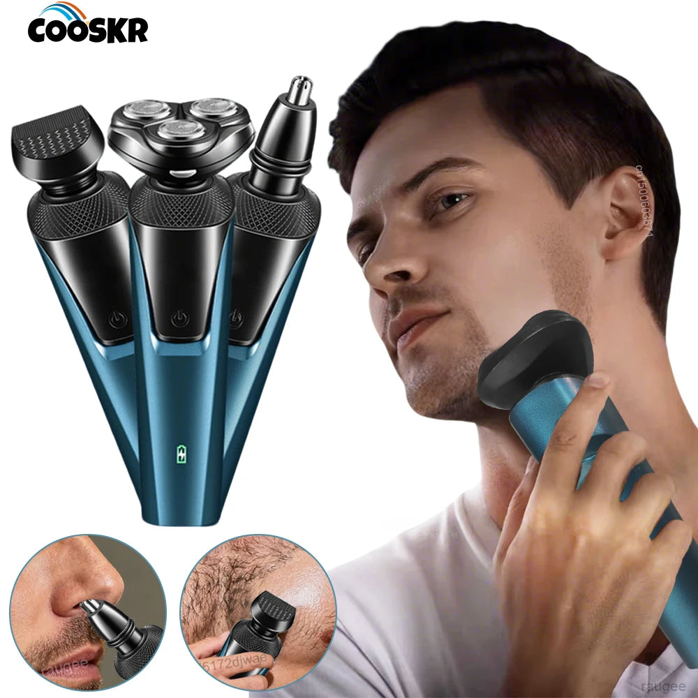 Electric Shaver Men Facial Beard Hair Remover Chest Nose Trimmer