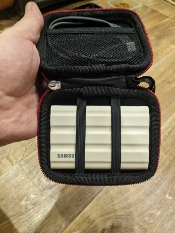 Hard Case PSSD Drive Carrying Bag Samsung Portable SSD T7 Shield Zpaxo
