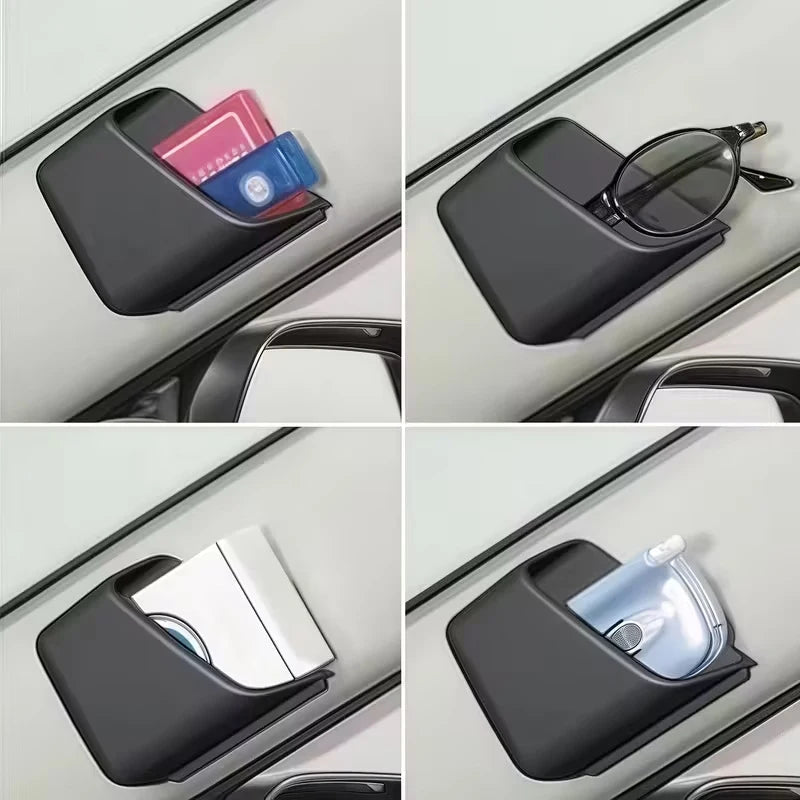 Car Organizer Box for Glasses & Phone – 2-Pack | ZOHMYIY