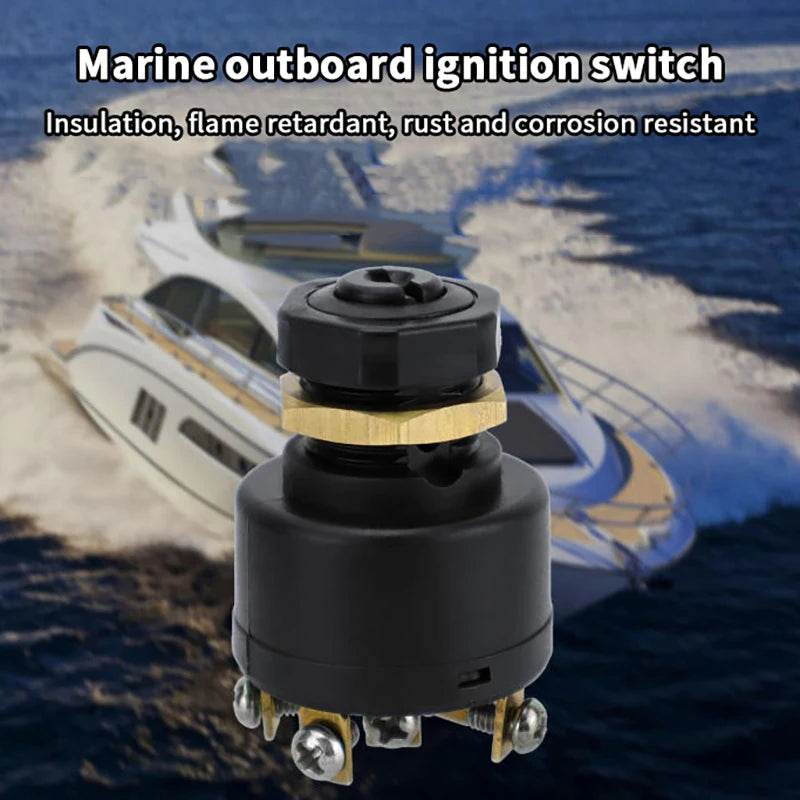 12V 3-Way Ignition Starter Switch – Mercury & Mariner Outboard