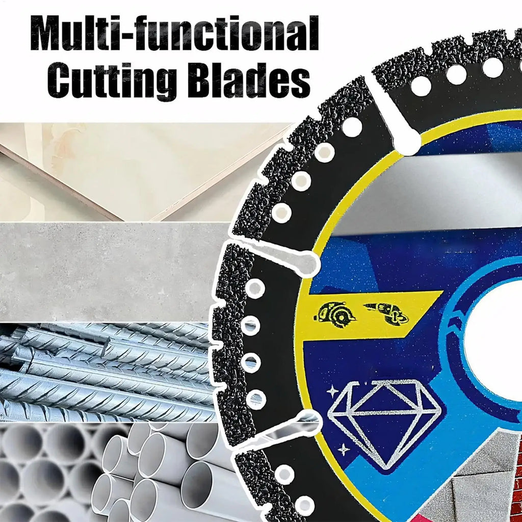 Saw Disc Wheel 3-Piece Multi-Purpose Cutter Discs Grinding Wheel Tools for Tiles Marbles Concrete Steel PVC Pipes Stones Metal Zpaxo