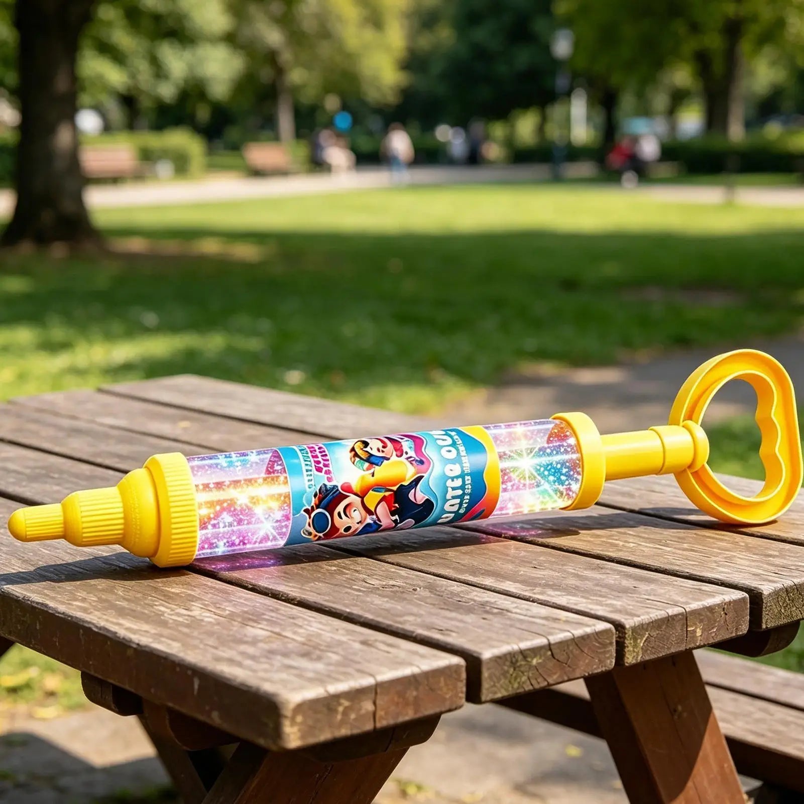 Water Soaker Colorful Rainbow LED Pull-Out Summer Activity Water Soaker For Kids For Bathing Swimming Pool Outdoor Beach Party Zpaxo