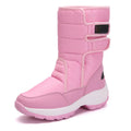 CINESSD 2023 Winter Warm Snow Boots Outdoor Waterproof Women's Cotton Zpaxo Pink 41(Foot 25.5cm)