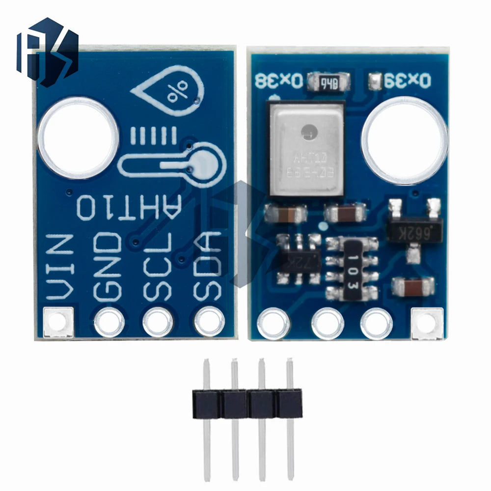 High-Precision I2C AHT10 Module: Digital Temperature & Humidity Sensor, Replaces DHT11/SHT20/AM2302 Zpaxo