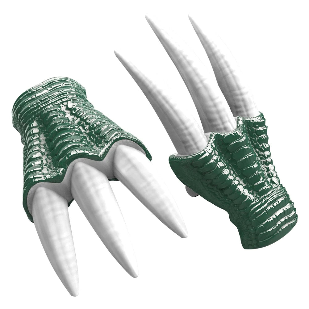Dinosaur Head Face Mask Scream 3D Lifelike Headwear Halloween Zpaxo Short Claws