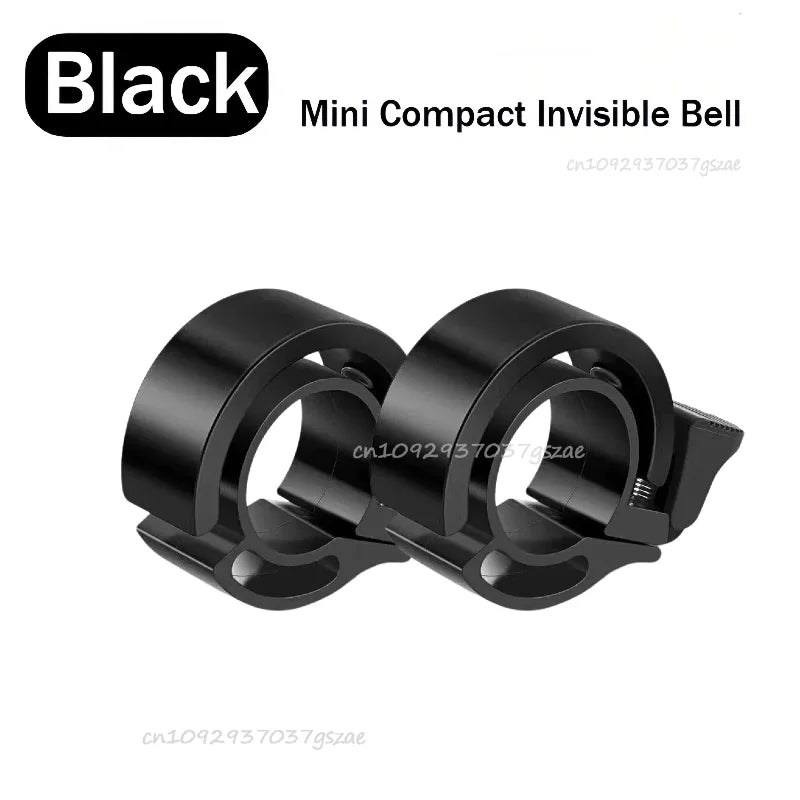 1~3pcs Optional Bicycle Bell for Bicycle Accessories Cycling Alarm Lightweight Mountain Bike Easy To Install Zpaxo 2PCS-BLACK
