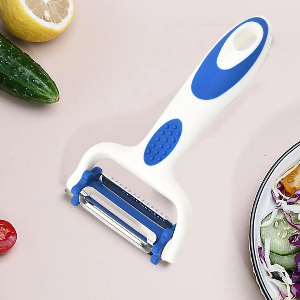 3in1 Kitchen Peeler Multifunction Rotating Shredder Grater Fruit