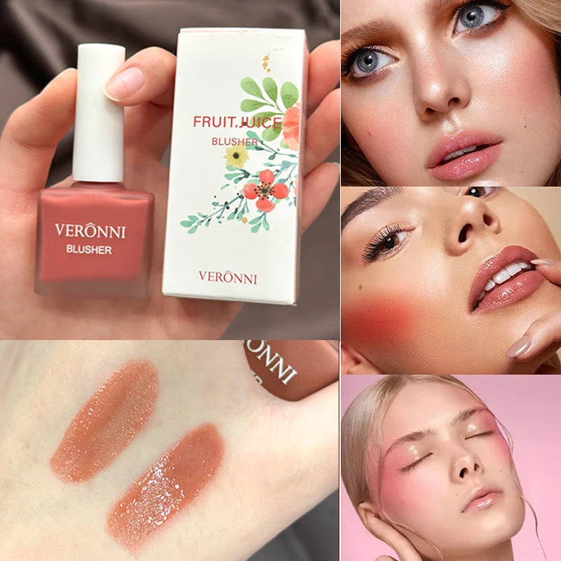 Dewy Velvet Liquid Blush-medium Coverage Brightening Cream Blush Zpaxo