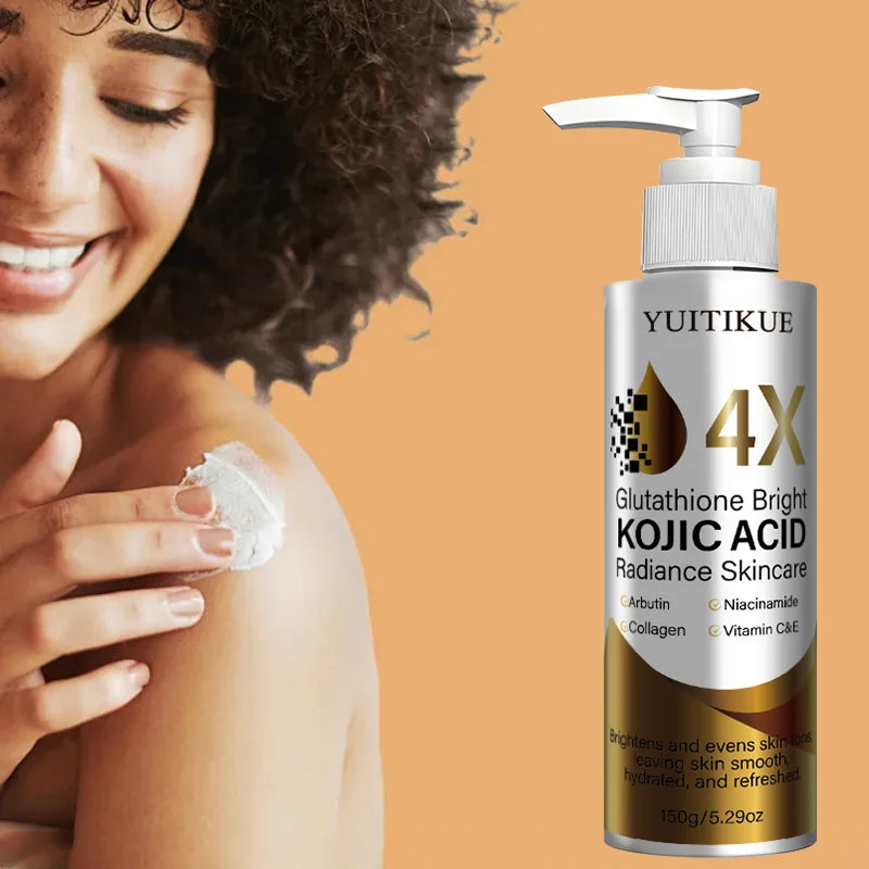 YUITIKUE Kojic Acid Brightening Cream – Even Skin Tone & Hydration Brightening Body Cream Zpaxo