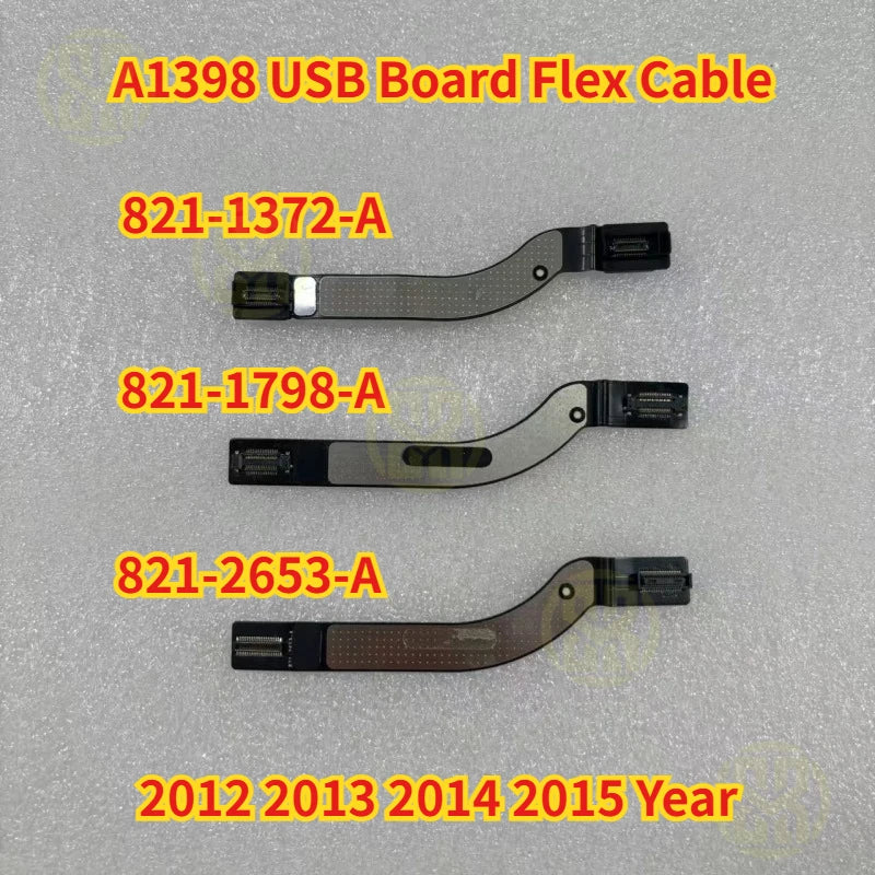 A1398 I O Board Flex Cable 821-1372-A 821-1798-A 821-2653-A Macbook