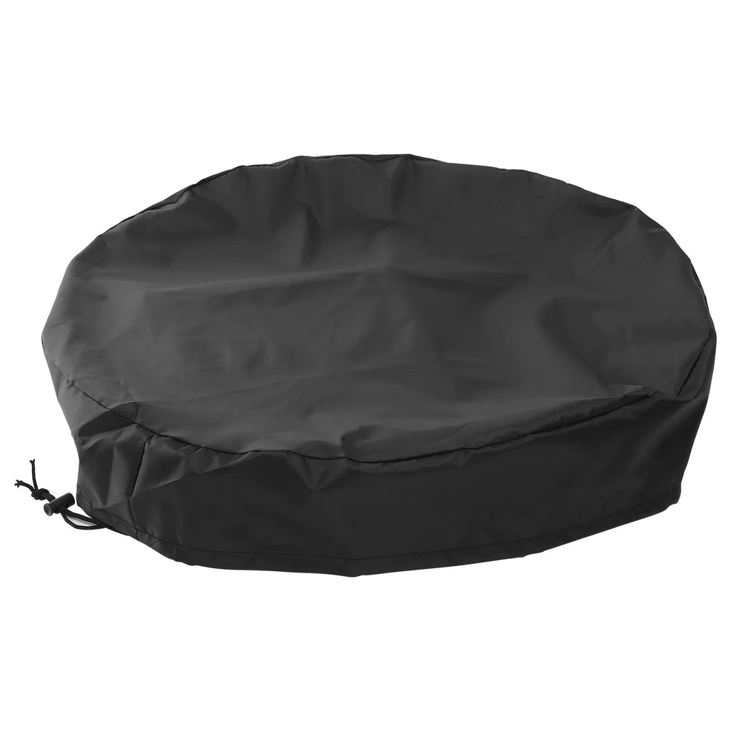 Oxford Cloth Rain Barrel Cover Reusable Protective Seal for Outdoor Water Bucket Cover Adjustable Drawstring Suitable for 55 Zpaxo