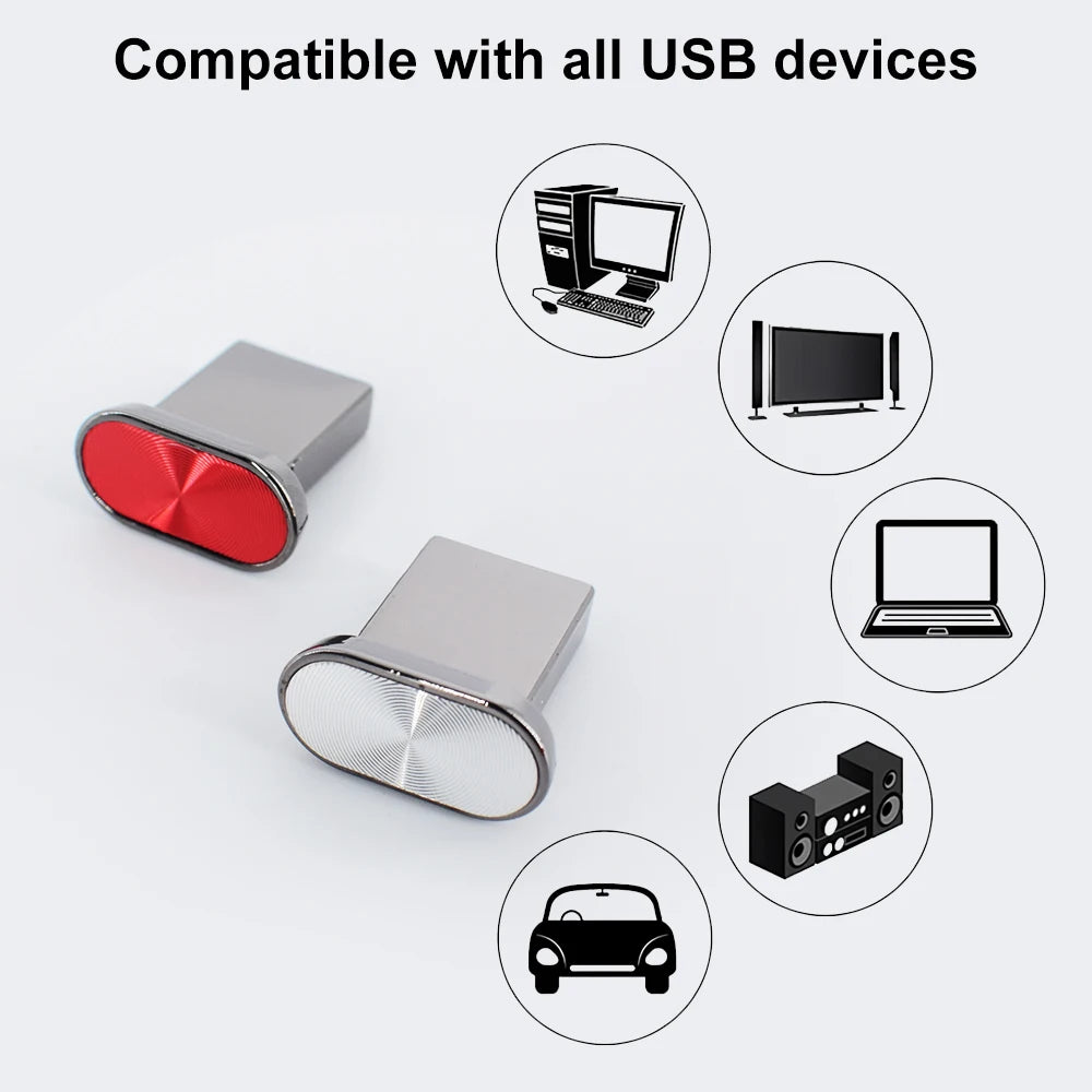Zsuit 10pcs/lot Usb Flash Drive 64GB Metal Pendrive 32GB Memory Stick 3.0 2.0 Waterproof Flash Disk With Type-c Free LOGO Cle Zpaxo